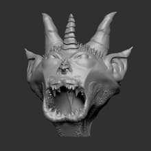 devil monster 3d print model - Mito3D