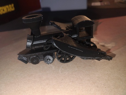 devil train toy car 666 3d print model - Mito3D