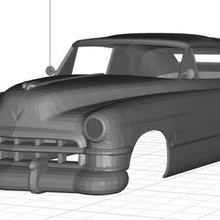 deville 1948 imprimible cuerpo del coche juego ranura scalextric shell rc radio el monitoreo tamiya miniz 1-10 1-32 1-18 1-24 3d print model - Mito3D
