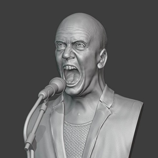 devin townsend hevy devy stl obj 3d print hevydevy band project strapping young lad steve vai 3d print model - Mito3D