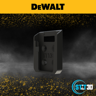 Dewalt 20v 60v bateria montagens cabides titulares Dewalt Dewalt 20v bateria suporte Dewalt bateria suporte Dewalt 20v bateria suporte 3d print model - Mito3D