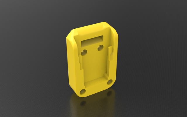 dewalt battery stand tools 3d print model - Mito3D