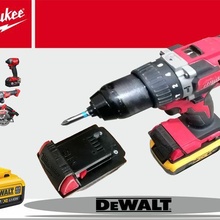 dewalt xr milwaukee m18 drill battery tools adapter 3d print model - Mito3D