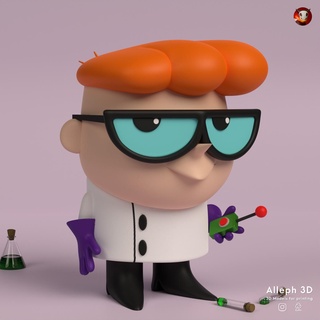 dexter's laboratory - dexter free pokemon pikachu mickey incredibles toy home popular eevee printing 3d dog disney valentines syndrome dee cartoon 3d print model - Mito3D