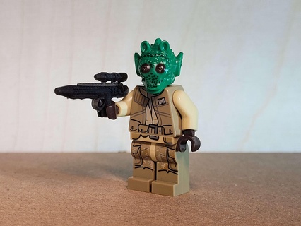 dh 17 desintegrador Lego pistola bláster compatible guerra Galaxias estrella guerras 3d print model - Mito3D