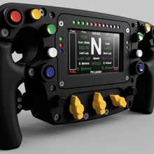 dh1 gp de la rueda juego el volante dirección simulador 3d print model - Mito3D