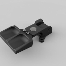 dh1 embrague magnético juego el simulador volante de la dirección 3d print model - Mito3D