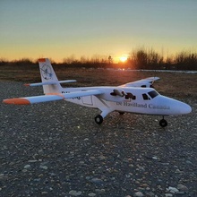 dhc 6 double loutre rc avion vol éloigné contrôle ligne 3d print model - Mito3D