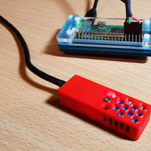 dht11 sensor module case tool dht enclosure raspberry pi 3d printing 3d print model - Mito3D