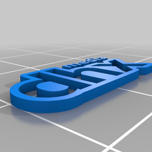 dhx medya logo 3d print model - Mito3D