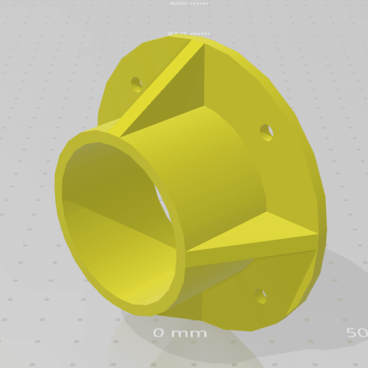 dia support de tube 40mm la maison soutien 3D print model - Mito3D