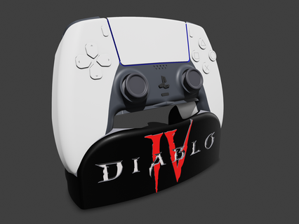 diablo4 dualsense titolare supporto diablo 4 ps5 pc Giochi gioco 3d print model - Mito3D