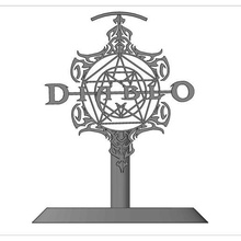diablo 3 auricular soporte 3d print model - Mito3D