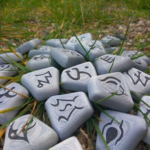 diablo ii runes unique de double extrusion aimant prêt jeu rune mots runeword runiques seigneur la destruction 3d print model - Mito3D
