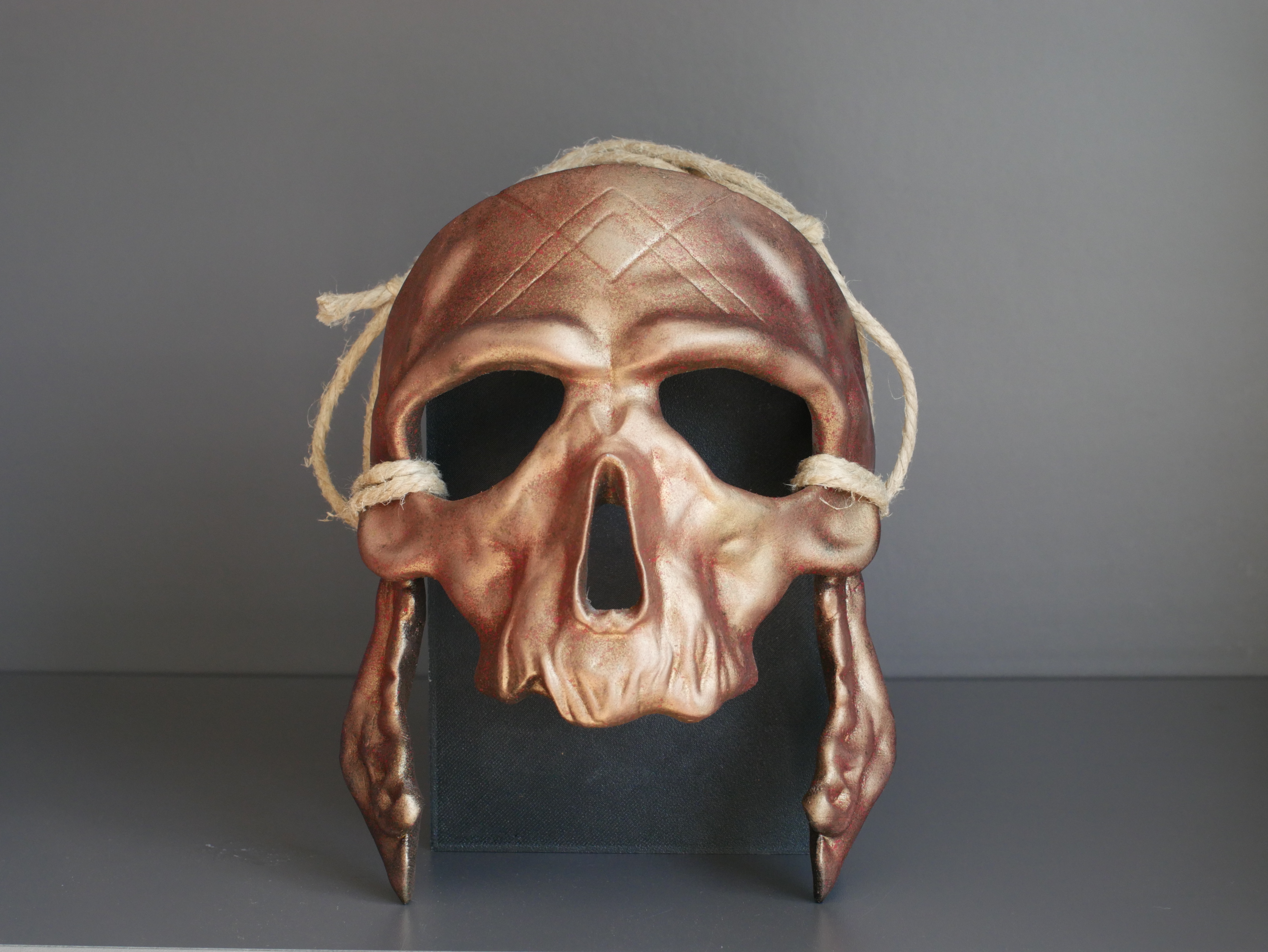 şeytan büyücü maske kostüm oyunu 3D print model - Mito3D