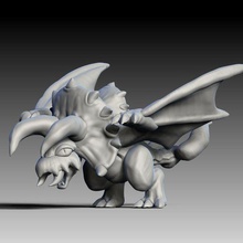 Demonios Admirador arte 3d print model - Mito3D