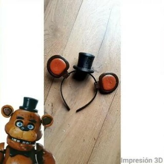 Stirnbänder fnaf Freddy springtrp foxy bonnie Stirnband Film Nächte Freddys Ohren 3d print model - Mito3D