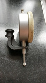 dial gauge mount e3d clamp bed leveling holder messuhr messuhrhalter 3d printer parts 3d print model - Mito3D