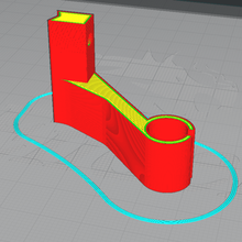 dial gauge support petsfang bullseye tool ender 3 3d print model - Mito3D