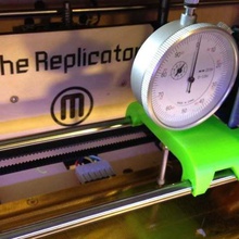 indicador de línea montaje del replicador la herramienta Impresora 3d accesorios actualización parte el dial 3d print model - Mito3D