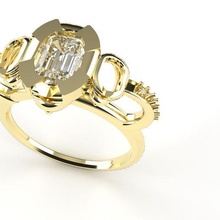 dialate ring michael carroll design jewelry designs 3d print model - Mito3D