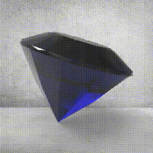 diamante la joyería de resina 3d print model - Mito3D