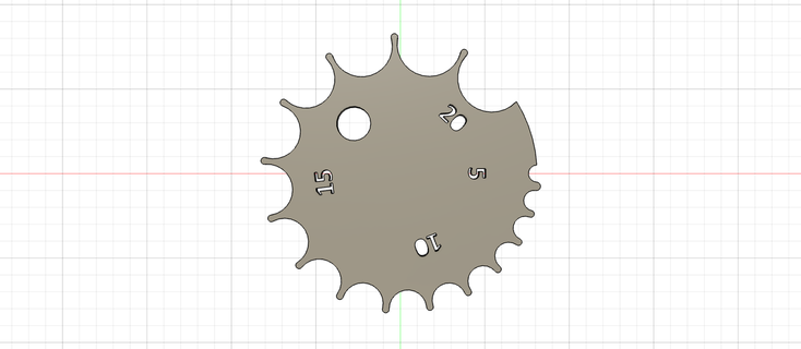 diameter gauge tool workshop measure radio circumference sphere hack engineering design 3d print model - Mito3D