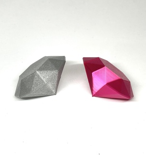 diamante joyería joya 3d print model - Mito3D