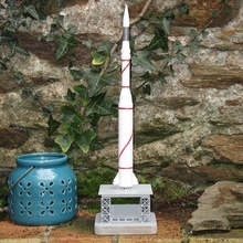diamante cohete satélite espacio Francia asterix 3d print model - Mito3D