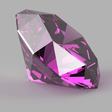 Diamant Schmuck 3d print model - Mito3D