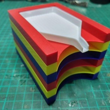 Diamant Kunst Tablett Veranstalter Werkzeug Inhaber Boxen 3d print model - Mito3D