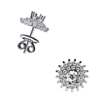 un orecchino di diamanti gioielli modello gratuito jewerly i gli orecchini 3d print model - Mito3D