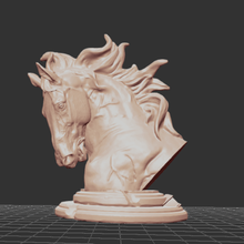 diamant cheval animal 3d print model - Mito3D