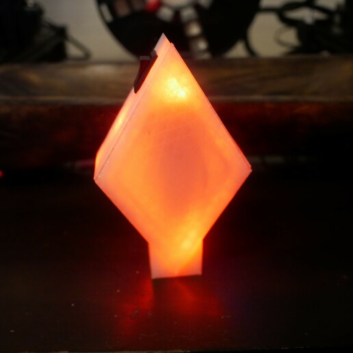 diamante luz pôquer arte brinquedo legal 3D print model - Mito3D