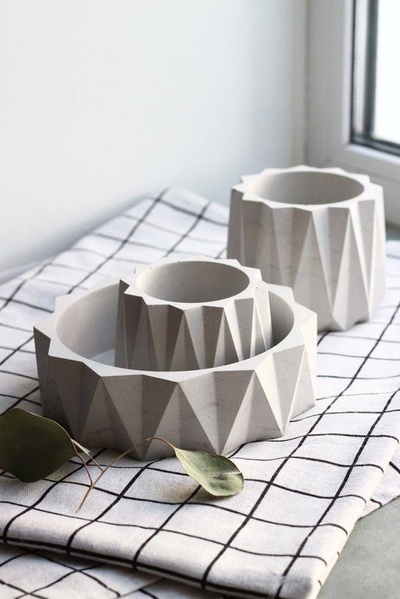 diamond pack home home decor art 3d model flower molds vase pot tray dish 3d print model - Mito3D