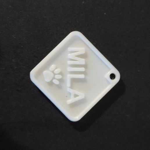 Diamant Haustier identifizieren 3D print model - Mito3D