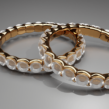 diamond ring jewelry diamonds jewelery wedding 3d print model - Mito3D