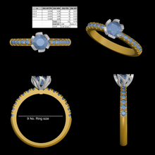 diamante squillare gioielleria 3d print model - Mito3D