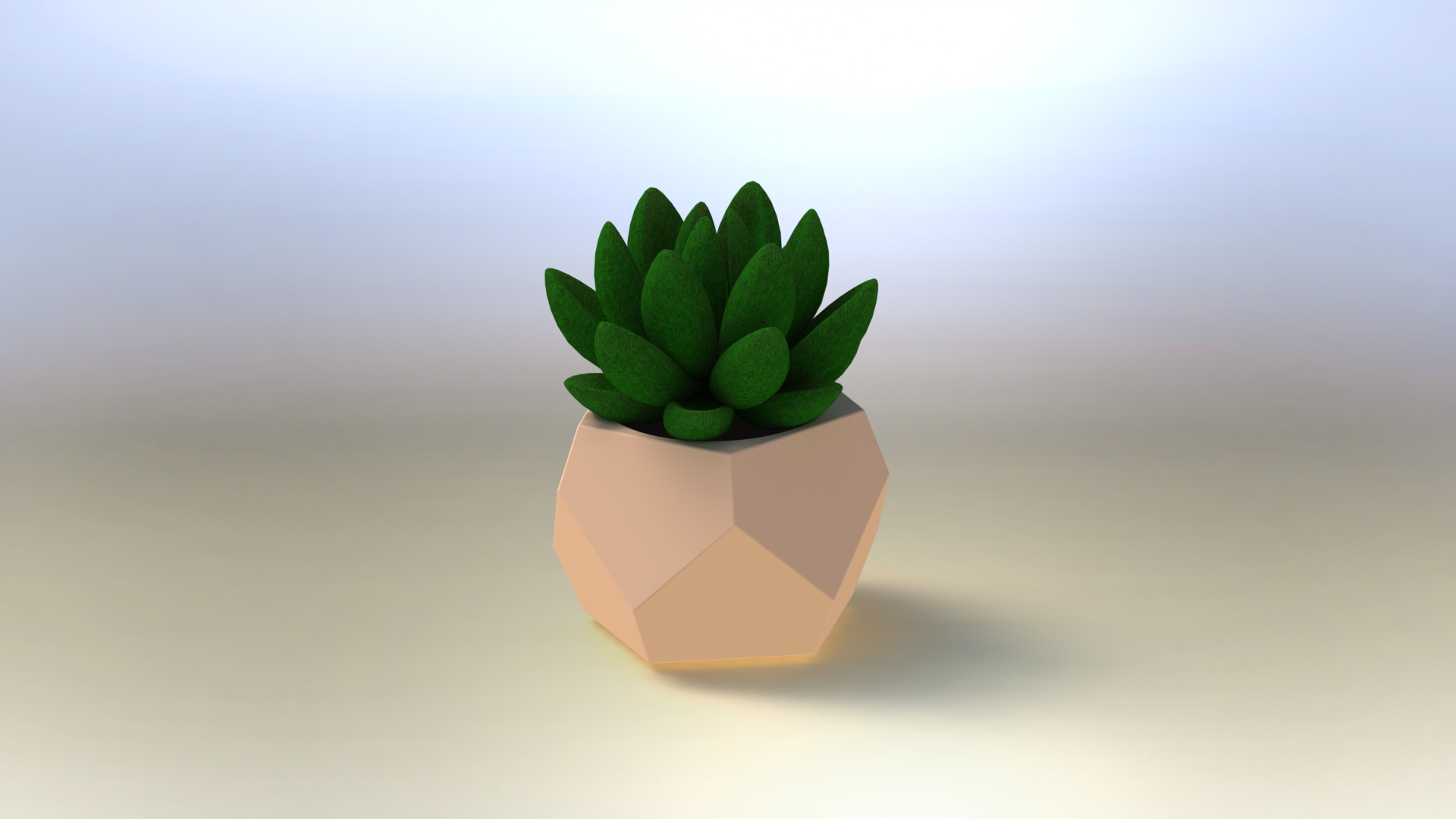 diamante suculento plantador hogar casa cactus plantas jardín flor florero 3D print model - Mito3D