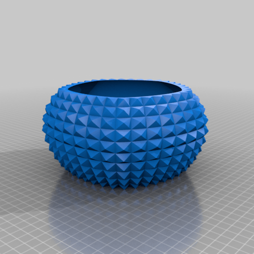 diamondbowl1 home bowl container decor 3D print model - Mito3D