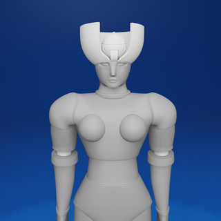 Diane Mazinger cible personnages 3d print model - Mito3D
