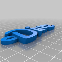 diane customized organization 3d print model - Mito3D