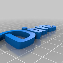 Diane Ring angepasst Organisation 3d print model - Mito3D
