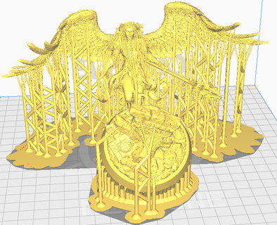 dianna Art angel marvel 3d print model - Mito3D