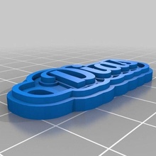 dias joalheria personalizado chaveiros 3d print model - Mito3D