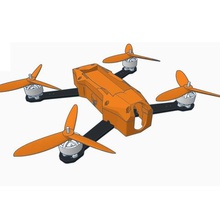 diatone 250 v22 quadro vários quadrocopter fpv 3d print model - Mito3D