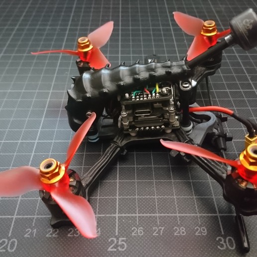 diatone r349 tm3419 HD trilobite dji fpv conversion trousse gt tm 3419 3 pouces pouce moteur quad quadcopter course caddx nébuleuse 3D print model - Mito3D