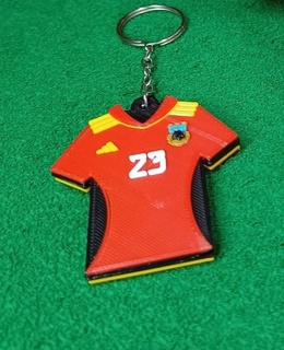 dibu martinez t-shirt keychain argentina archer qatar champions 3d print model - Mito3D