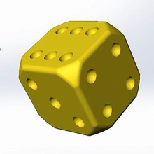 Würfel Spiel 3d print model - Mito3D