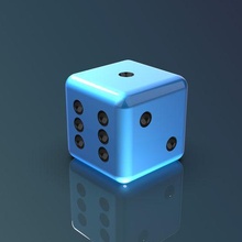 dice gadget 3d print model - Mito3D